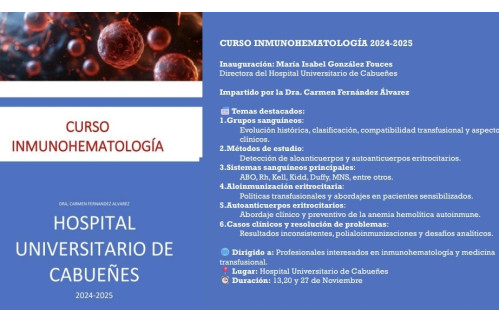 Curso Inmunohematología 